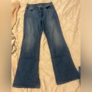 Old navy flare jeans size 8